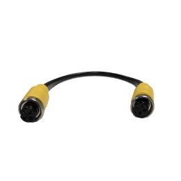 4 Pin Aviation Female to 4 Pin Aviation Female For MDVR to Regular CCTV Monitor - 20cm 4 Pin Aviation Female to 4 Pin Aviation Female For MDVR to Regular CCTV Monitor - 20cm