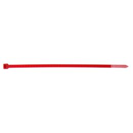 Red Nylon 6.6 Cable Ties - 200 x 4.8mm