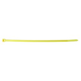 Yellow Nylon 6.6 Cable Ties - 200 x 4.8mm