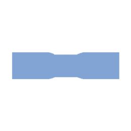 Blue Pre-Insulated Heat-Shrink Bullet Receptacle Terminal - 5.00mm