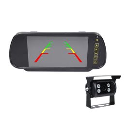 CCTV TV Kit 7" Mirr Moni Colour TFT 1080P I/R w/sound 12/24V Bx1 CCTV TV Kit 7" Mirr Moni Colour TFT 1080P I/R w/sound 12/24V Bx1