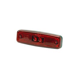 Red 12/24 LED Marker Lamp, Superseal Connector