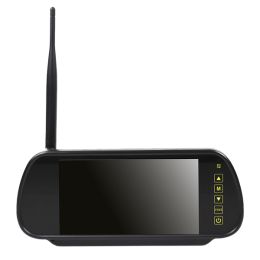7" AHD Wireless Mirror Monitor (4 camera inputs) - 12/24V 7" AHD Wireless Mirror Monitor (4 camera inputs) - 12/24V
