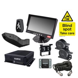 FORS/DVS Compliant kit with DVR recording - For Artics/Tractor Units (In London)