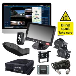 FORS/DVS Compliant kit with 4G live-streaming DVR recording - For Artics/Tractor Units (In London)