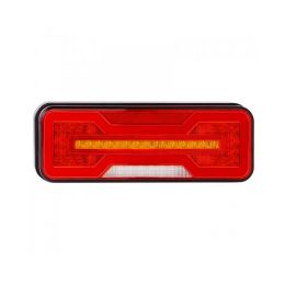 LED Autolamps 284 Series 6 Function LED Rear Combination Lamp, S/T/DI/FOG/REV/REFLEX - 12/24V