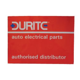 Durite Window Sign - A4