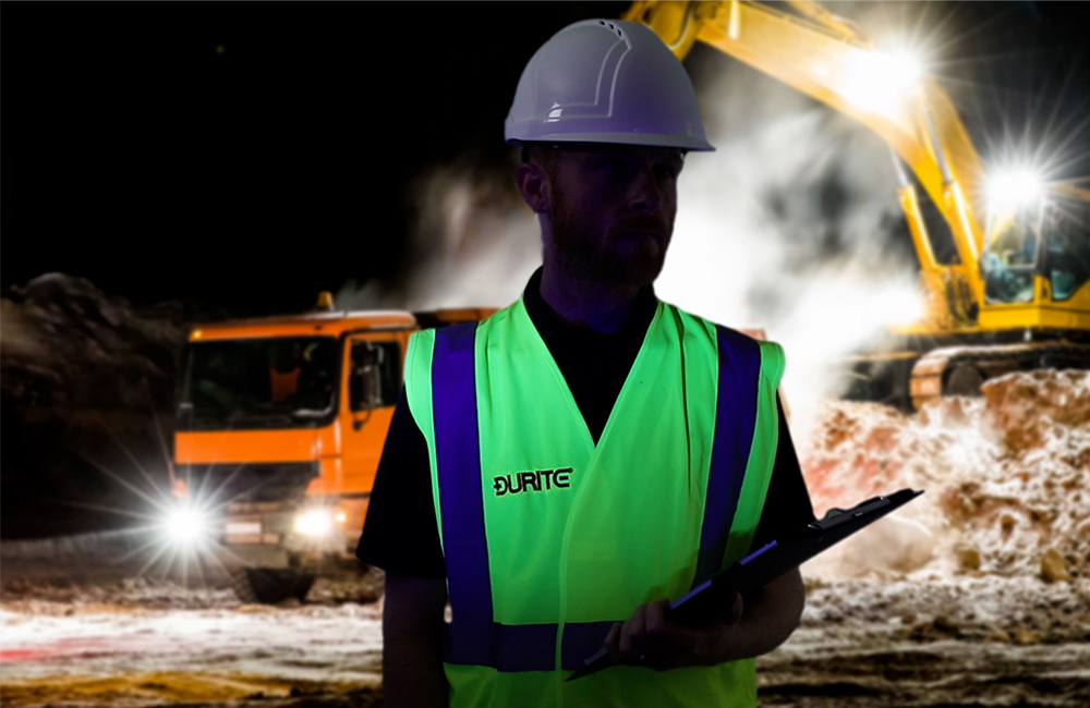 LED Work Lamp with HINVII&trade; tech. is perfect for construction veicles and sites
