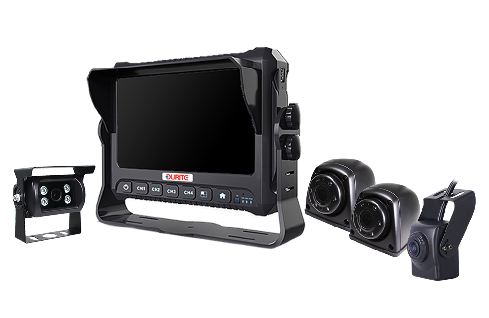 High resolution camera monitoring system