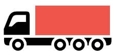 Articulated lorry icon