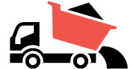 Construction vehicle icon